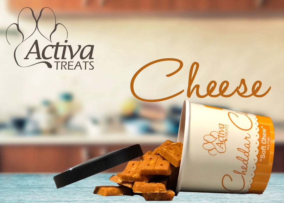 Activa Soft Chew Cheddar Cheese Dog Treats