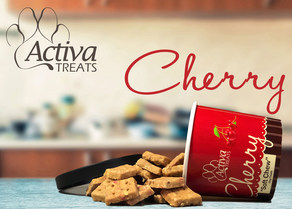 Activa Soft Chew Cherry Dog Treats