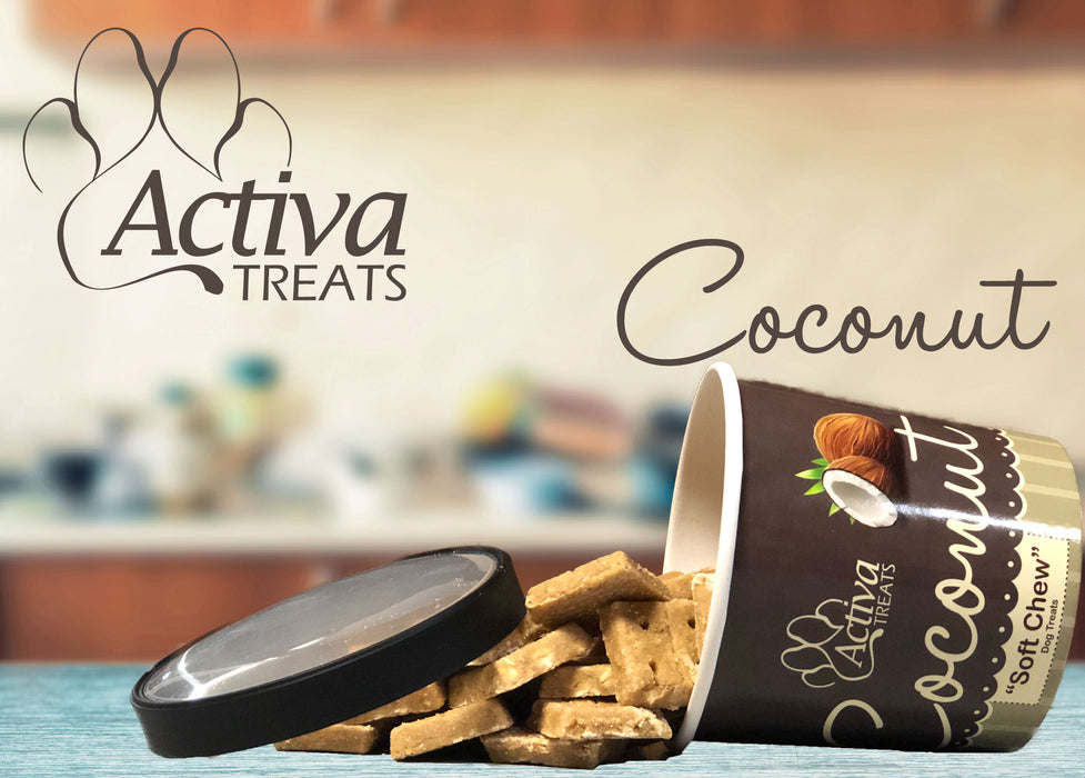 Activa Soft Chew Coconut Dog Treats